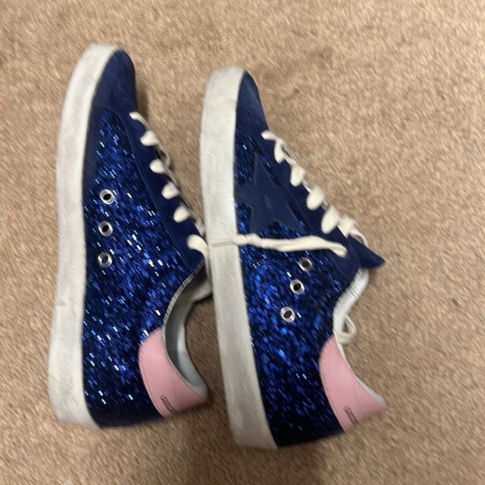 🆕NEW ⚡️Golden Goose Superstar Sparkle Sneaker Size 40 - Picture 2 of 6
